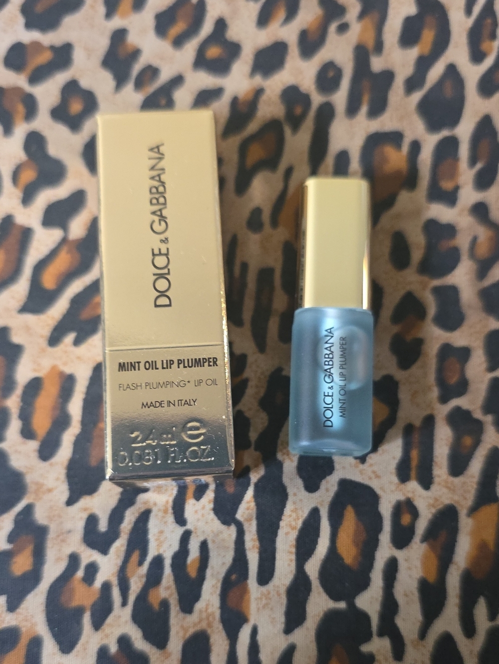 Dolce & Gabbana Mint Oil Lip Plumper Sample